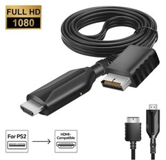 For Sony PS1 PS2 to HDMI Adapter Cable Game Console Audio Video Converter Lot