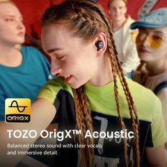 TOZO – A1 Lightweight Wireless Earbuds Headphones, Black – Refurbished