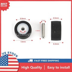 9PCS 13×8.3X6.5×2.5mm For SONY TC-WR565/WR535 Pinch Roller with Metal Axle