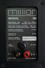 Vintage Mission 700 Speakers – Original Version in Ex Condition