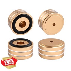 YYTCG Turntable and Speaker Isolation Feet,Copper-Aluminum Alloy Anti-Vibrati…