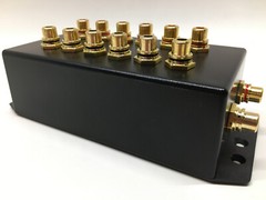 RCA Distribution Block Splitter Box 1-6 SIX Way Car Audio 6 Way THE KAKINATOR!