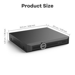 SANNCE 6MP 8CH 8MP POE NVR Home IP Network Video Recorder CCTV Security System