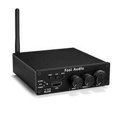 Bluetooth 5.0 Stereo Audio Receiver Amplifier 320W 2.1CH Mini Hi-Fi Class D Amp