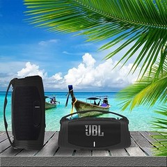 Silicone Cover Case for JBL Xtreme 3 Portable Bluetooth Speaker, Black