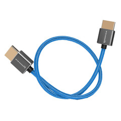 | HDMI to HDMI 16″ Braided Cable for On-Camera Monitors | High Speed 4K 3D – 60H