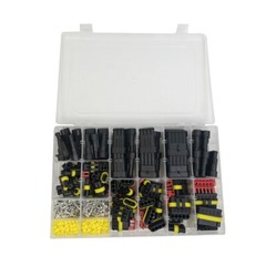708Pcs Car Automotive Waterproof Electrical Wire Connector Plug 1-6 Pin Kit Set