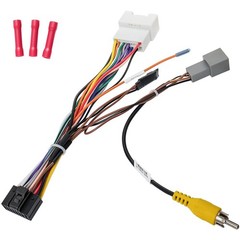 20Pin Radio Wire Harness for Mitsubishi Stereo Wiring Adapter Kit,Android Rad…