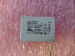 22nF 0.022uF 250V POLYPROPYLENE CAPACITOR MKP Y2 R15mm KNB2520 (10 PER LOT)