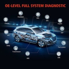 ANCEL V6 PRO OBD2 Scanner Bi-Directional Auto Diagnosti Tool ABS SRS TPMS Reset