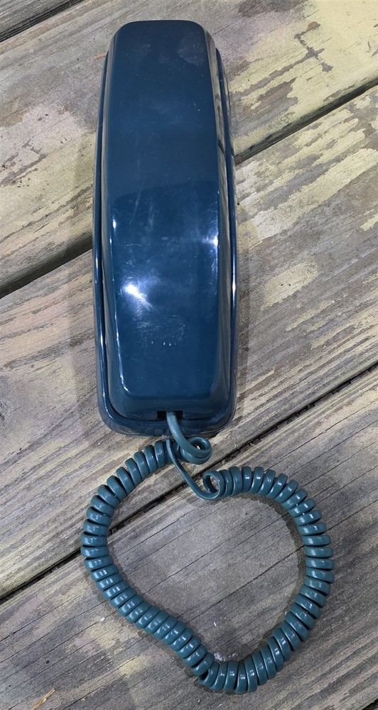Vintage Lenoxx Sound PH-300 Dark Green Wall Mount Desk Phone Telephone