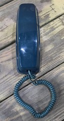 Vintage Lenoxx Sound PH-300 Dark Green Wall Mount Desk Phone Telephone
