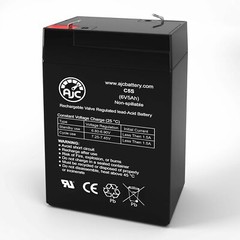 Duracell DURA6-5F 6V 5Ah Sealed Lead Acid Replacement Battery