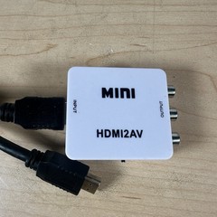 Mini Box AV2HDMI Upscaler AV RCA to HDMI VIDEO Converter Adpter 1080P TV PS2 DV