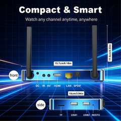 SuperBox S6 Max Streaming Media Player 6K WiFi 6