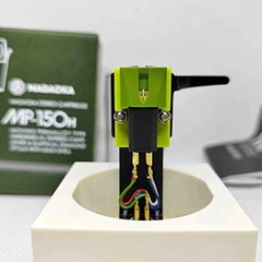 Nagaoka MP-150H MM cartridge mounted with headshell, 100% Brand New from Japan