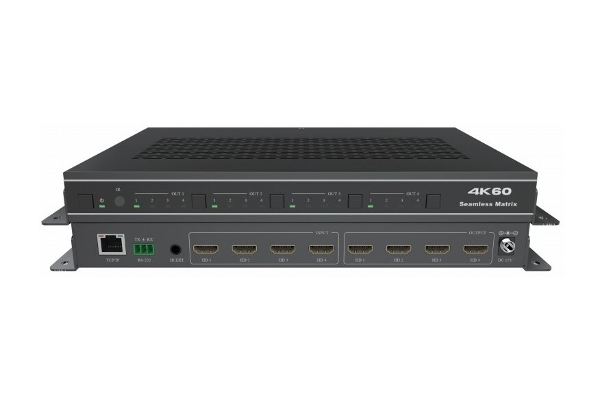 ANI-HDFLIP-PRO 4×4 4K60 UHD 18Gbps HDMI Quad Multiviewer Seamless Switcher