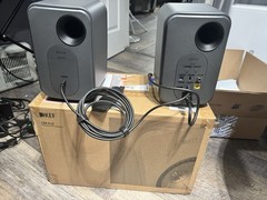 KEF LSX II LT Wireless Bookshelf Speakers Pair HDMI Bluetooth USB Graphite Grey