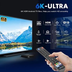 We2USat K3 PRO Android Smart TV Box 2026 Media Player Bluetooth Voice Control US