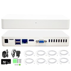 XVIM 1080P Security Camera System Outdoor 8CH H.265+ DVR CCTV SD/Cloud Recorder