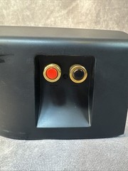 Boston Acoustics MicroCenter Center Speaker 8 Ohms Black Working Sounds Awesome