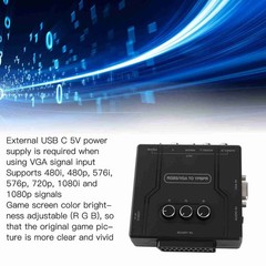 RGBS VGA SCART To YPBPR Component Converter For SFC For N64 For For MD For