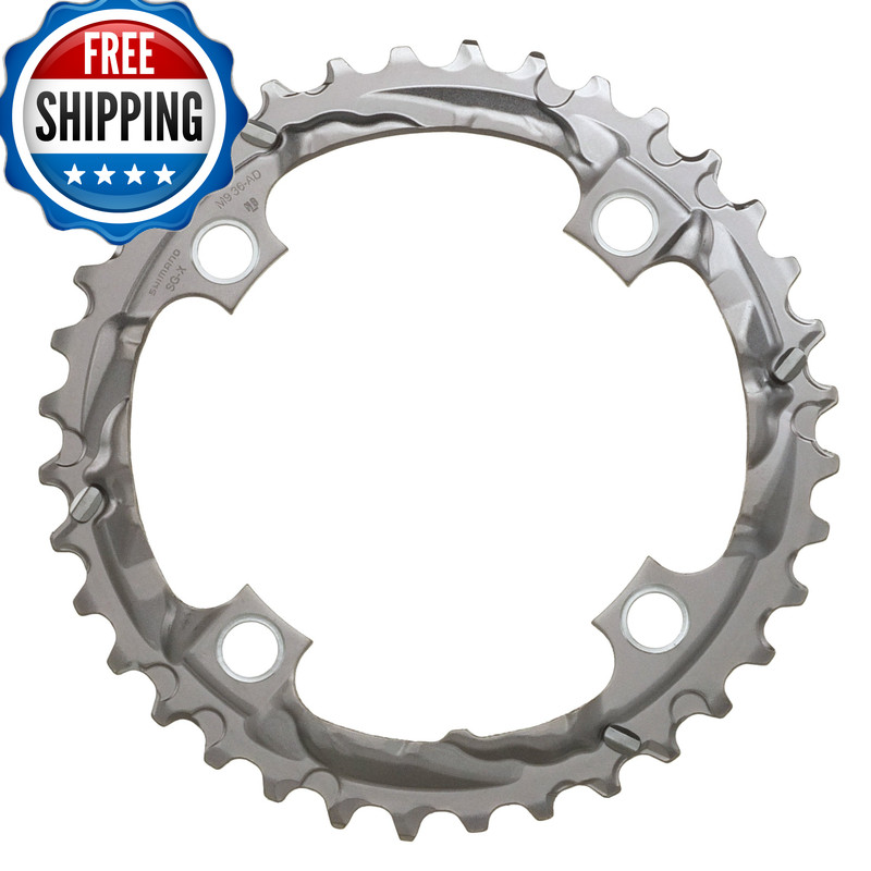 Shimano Unisex Adults Deore Fc-M617 Chain Ring Black 22 Zhne Y1Kf22000