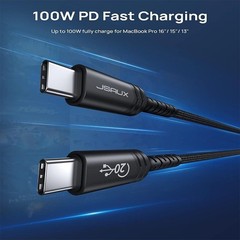 USB-C 3.2 Gen2 Cable 20Gbps 100W PD Fast Charging-5K@60Hz For Laptop/iPhone17/16