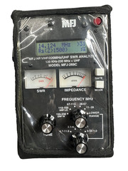 MFJ-269C Antenna Analyzer HF/VHF/UHF w/Soft-Side Case, AC Power Cord, and Manual