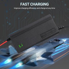 10-Amp 10A Fast Smart Charger For 12V Lithium Iron Phosphate Battery 14.6V