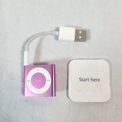 Apple iPod Shuffle 4th Generation Pink (2 GB) Tested Working- Needs Battery