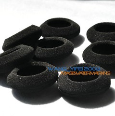 10 pcs 40mm foam pads ear pad sponge earpads headphone cover for headset 1.6″