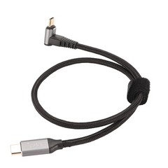 .›(50cm)90 Degree USB C Cable Angled USB C Extension Cable 4K 60Hz Professional