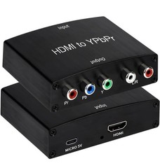 HDMI to Component Converter, HDMI to YPbPr Adapter Support 1080P/720p , VCD, …