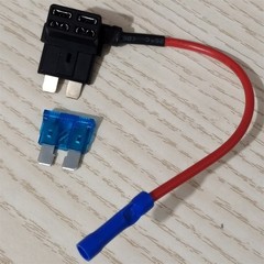 5 Sets Add-A-Circuit Fuse Tap Adapter 12V & Standard ATC ATO Blade Fuses 15 Amp