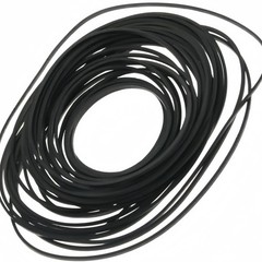 50PCS Square Rubber Drive Belt For Audio Cassette Player Recorder Repair Parts