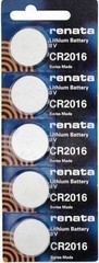 CR 2016 RENATA WATCH BATTERY (2 piece) ECR2016 FREE SHIPPING Authorized Seller