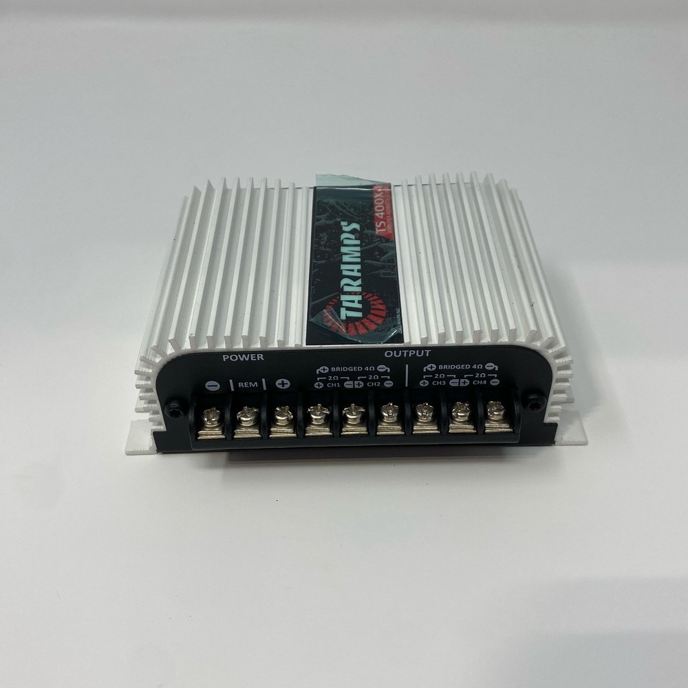 Taramps TS 400×4 V2 4-Channel Car Amp 400W RMS Silver/Black Small
