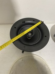 Pair of recessed ceiling speakers Cabasse Archipel 17 24cm grids