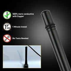 For Ford F150 Raptor 2009-2025 1.4″/3″/4″/4.7″/7″/21″ Car Radio Antenna Mast New