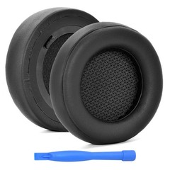 Replacement Ear Pads for Corsair Virtuoso RGB Wireless/XT – PU Leather Black