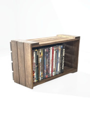 Darla’s Studio 66 DVD Holder Wood Crate