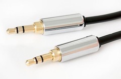 6ft Mobile 3.5mm Stereo Audio Cable – Male to Male Auxiliary Cord – Gold Plated