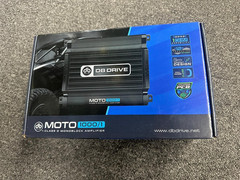 DB Drive MOTO1000/1 1 Ohm 1-Channel MonoBlock Class-D 1000 Watt RMS Amplifier