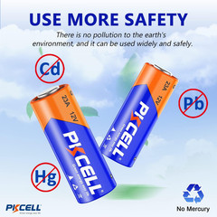 PKECLL 23A 12 Volt Battery 10-Pack, Alkaline 23A 12V Battery for Remote, Ceiling
