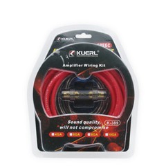 2300W 4 Gauge Car Audio Cable Kit Amplifier Install Amp RCA Subwoofer Sub Wiring