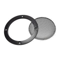 uxcell Speaker Grill Cover 2 Inch Mesh Decorative Circle Subwoofer Black