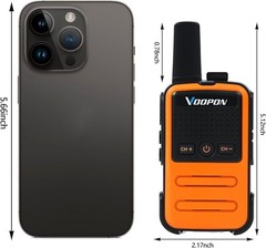 Durable Lightweight Walkie Talkies for Cruising and Skiing: 22 Channels Included