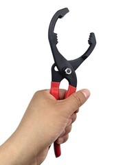 Oil Filter Wrench, 10″ Small Adjustable Oil Filter Pliers, Multifunction Oil Fil