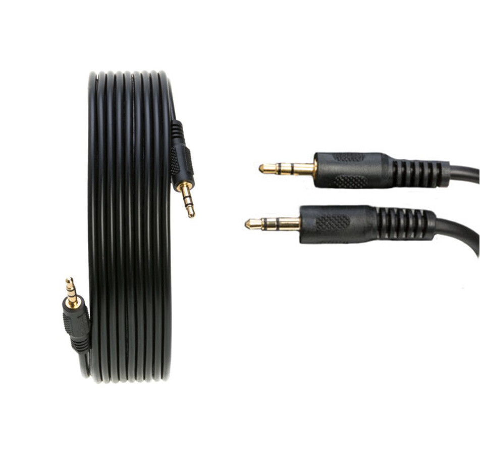 3.5mm 3FT Audio Stereo Male to Male Cable AUX Headphone Stereo Cord